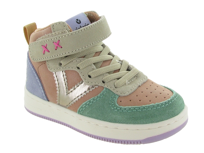 baskets et sneakers -  - bebe fille - Nubuck - Rose - Victoria