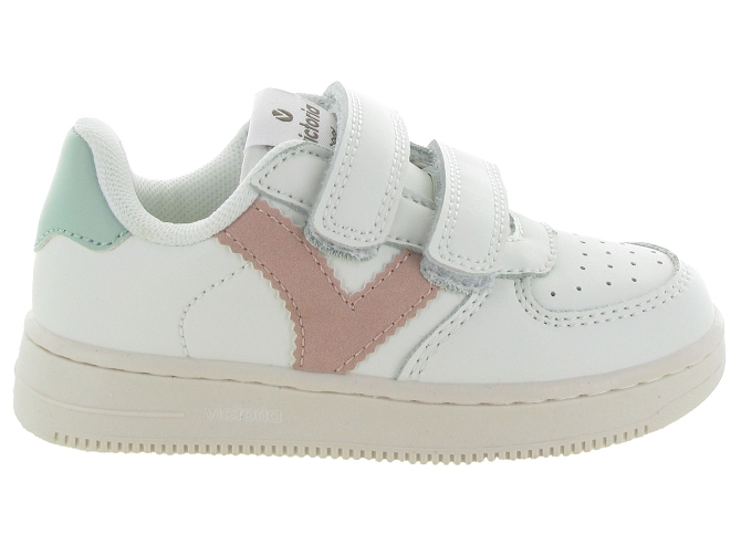 baskets et sneakers -  - bebe fille - Nubuck - Blanc - Victoria7395401_2