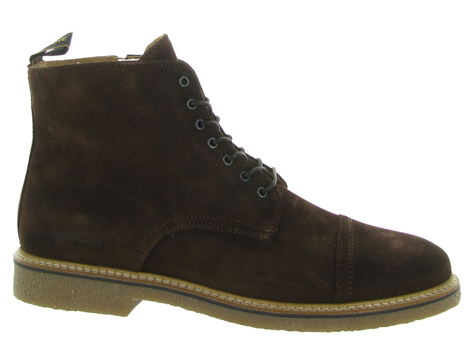 bottines et boots - Casual  - homme - Nubuck - Marron - Schmoove7395901_2