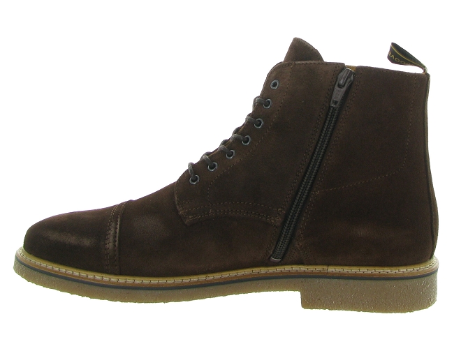 bottines et boots - Casual  - homme - Nubuck - Marron - Schmoove7395901_4