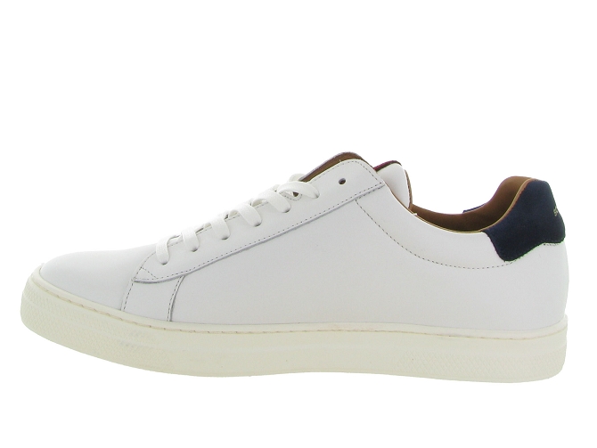 baskets et sneakers - Tendance - homme - Cuir - Blanc - Schmoove7396201_4