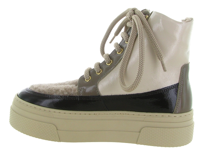 baskets et sneakers - Montante - femme - Cuir - Beige - Armando7397901_4