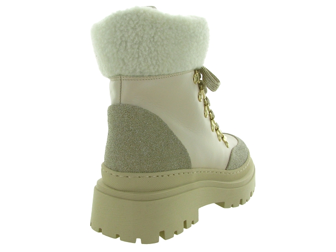 apres ski bottes fourrees - Chaussure neige - femme - Cuir - Taupe - Armando7398001_5