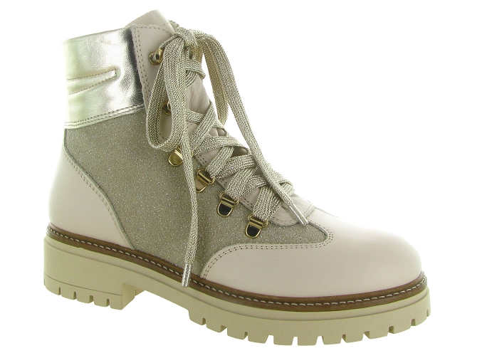 baskets et sneakers - Montante - femme - Cuir - Beige - Armando