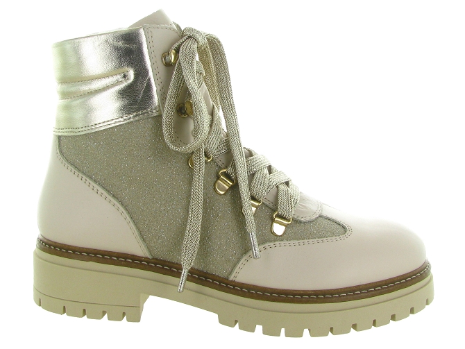 baskets et sneakers - Montante - femme - Cuir - Beige - Armando7398801_2