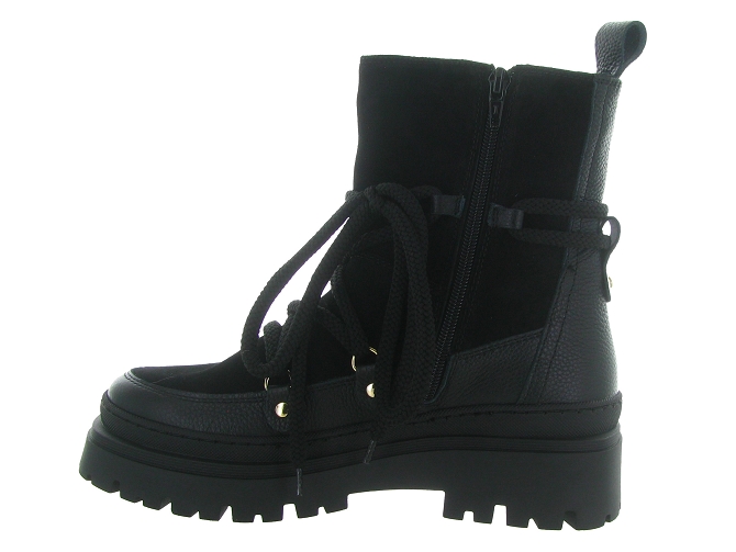 apres ski bottes fourrees - Chaussure neige - femme - Nubuck - Noir - Armando7398901_4