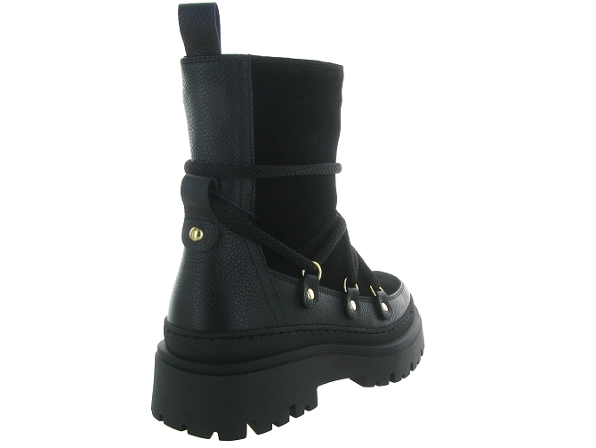 apres ski bottes fourrees - Chaussure neige - femme - Nubuck - Noir - Armando7398901_5