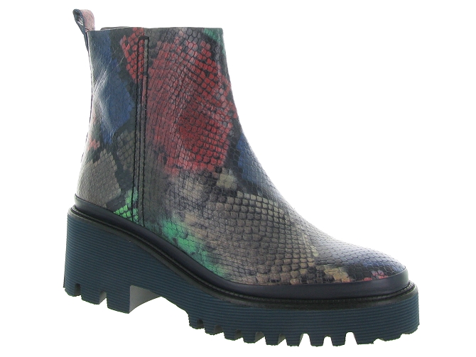 bottines et boots - Casual - femme - Cuir - Python - Pons quintana