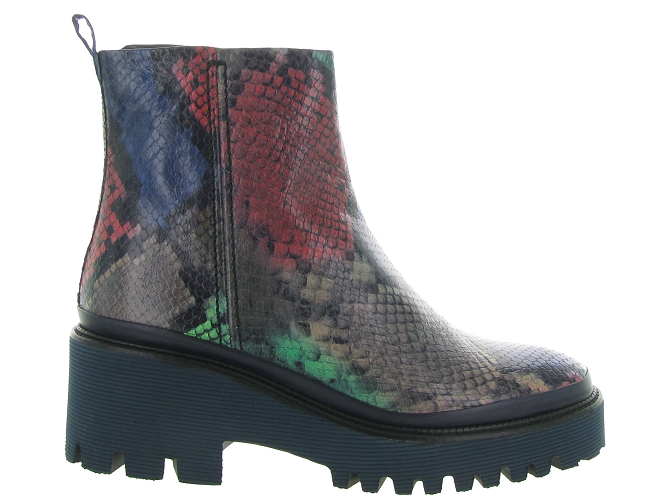 bottines et boots - Casual - femme - Cuir - Python - Pons quintana7399101_2