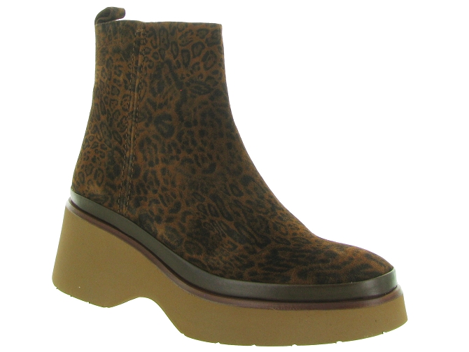 Pons quintana bottines et boots 10988 022 leopard