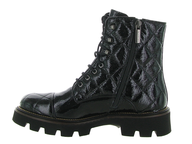 bottines et boots - Motardes & Rock and roll - femme - Cuir - Noir - Pons quintana7399601_4