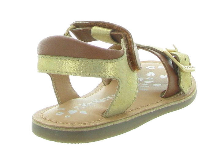 sandales et nu pieds -  - junior fille - Cuir - Marron - Kickers7399702_5