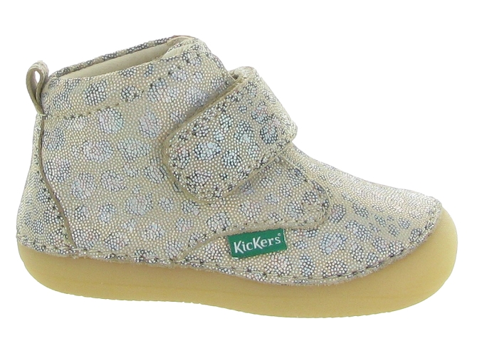 pre marche du 16 au 23 - Semelle souple - bebe fille - Cuir laminé - Multicolor - Kickers7399801_2