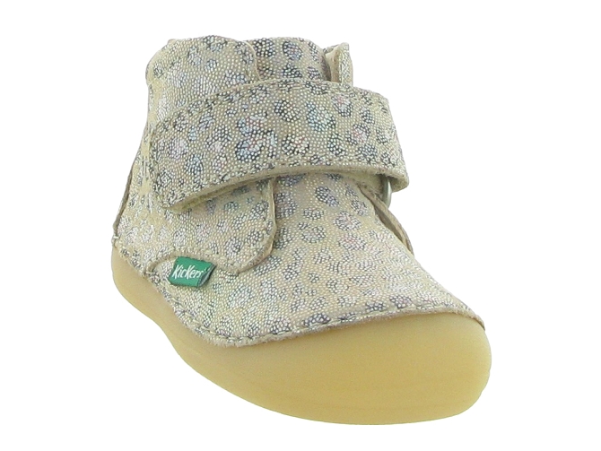 pre marche du 16 au 23 - Semelle souple - bebe fille - Cuir laminé - Multicolor - Kickers7399801_3