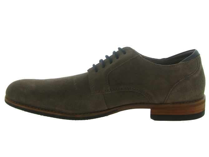 chaussures a lacets - Confort et décontracté - homme - Nubuck - Marron - Clarks8015501_4