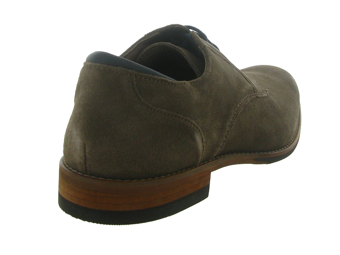 chaussures a lacets - Confort et décontracté - homme - Nubuck - Marron - Clarks8015501_5