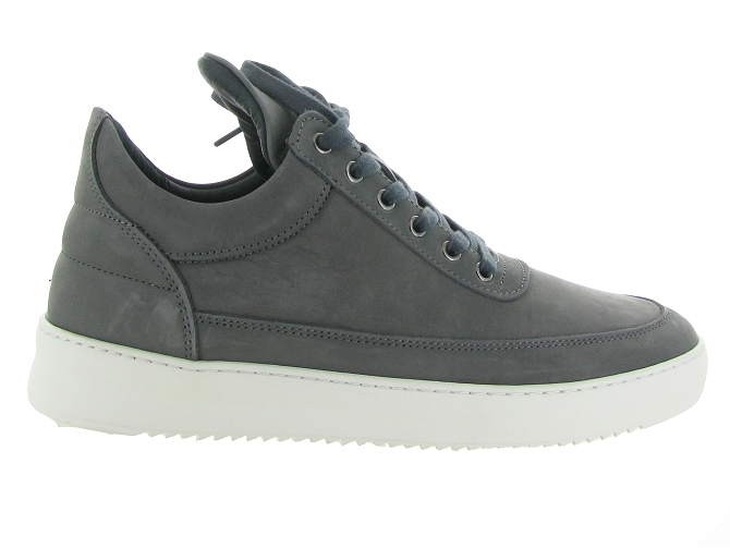 baskets et sneakers - Tendance - homme - Nubuck - Gris - Filling pieces8023301_2