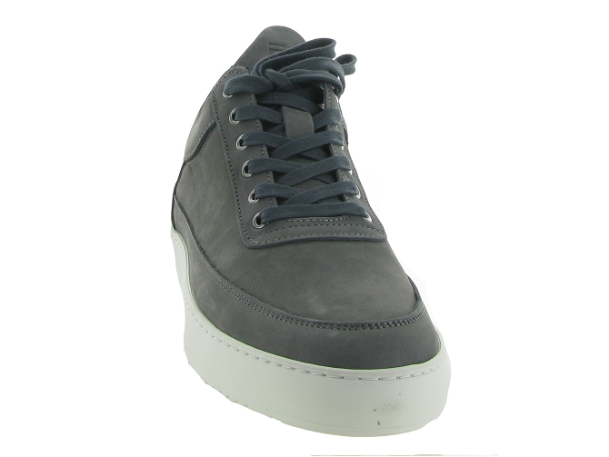 baskets et sneakers - Tendance - homme - Nubuck - Gris - Filling pieces8023301_3