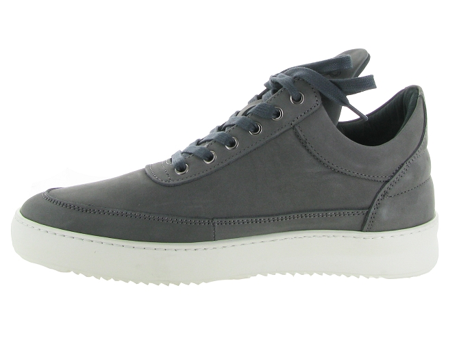 baskets et sneakers - Tendance - homme - Nubuck - Gris - Filling pieces8023301_4