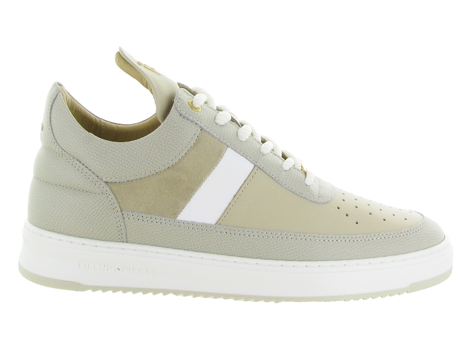 baskets et sneakers - Tendance - homme - Cuir - Beige - Filling pieces8023901_2