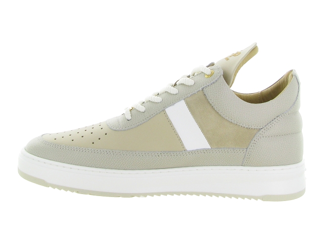 baskets et sneakers - Tendance - homme - Cuir - Beige - Filling pieces8023901_4