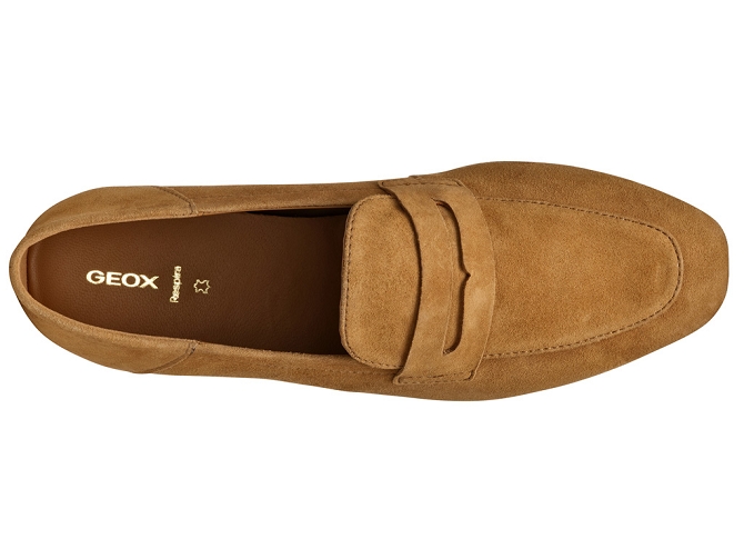 mocassins - Elégant - femme - Cuir - Camel - Geox8026601_3