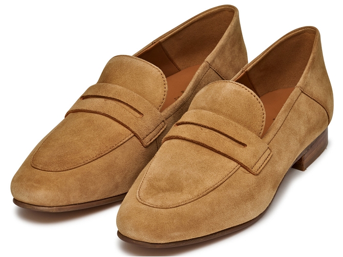 mocassins - Elégant - femme - Cuir - Camel - Geox8026601_6