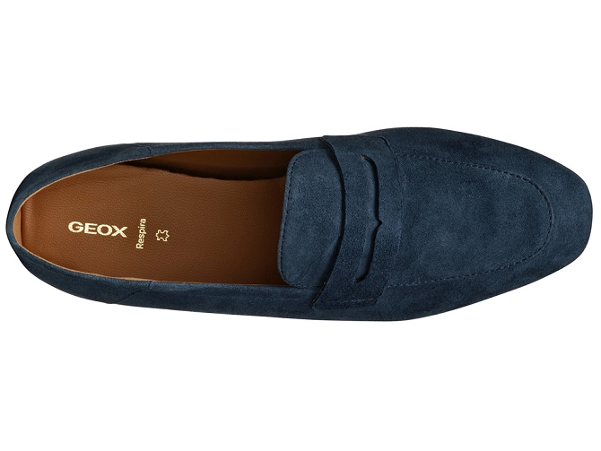 mocassins - Elégant - femme - Cuir - Bleu Marine - Geox8026603_3