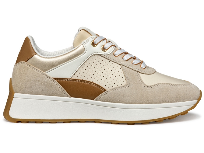 baskets et sneakers - Confort - femme - Nubuck - Beige - Geox8026901_2