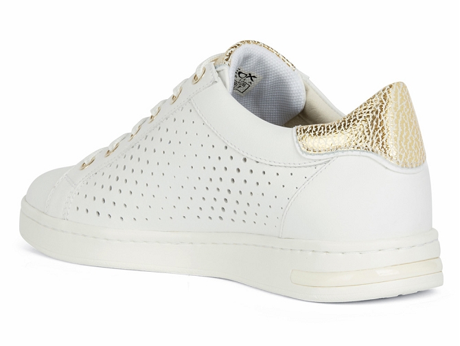 baskets et sneakers - Confort - femme - Cuir - Blanc - Geox8027301_4