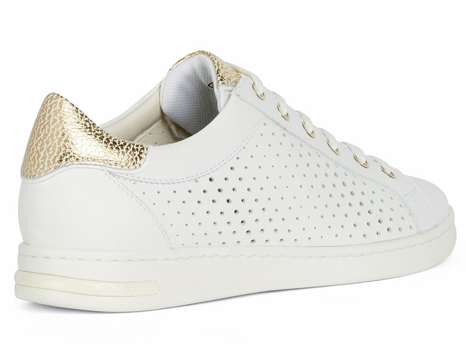 baskets et sneakers - Confort - femme - Cuir - Blanc - Geox8027301_5