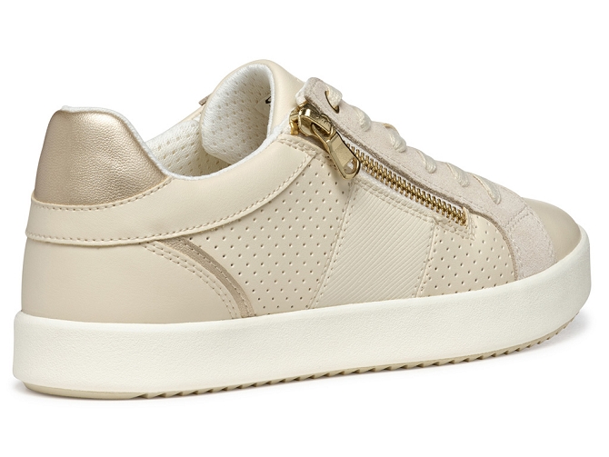 baskets et sneakers - Confort - femme - Cuir - Or - Geox8027702_5