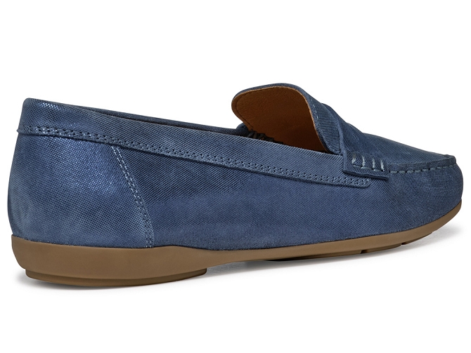 mocassins - Décontracté - femme - Cuir - Bleu Marine - Geox8028402_5