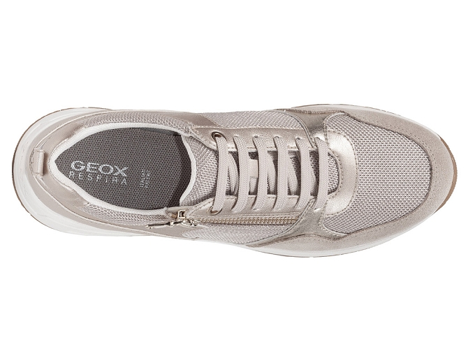 baskets et sneakers - Confort - femme - Synthétique - Or - Geox8028701_3