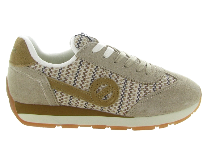 baskets et sneakers - Tendance - femme - Nubuck - Beige - No name8030001_2