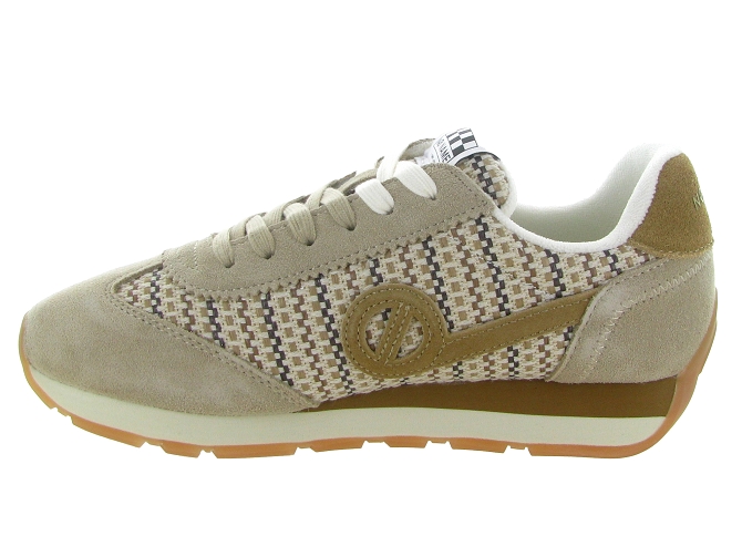 baskets et sneakers - Tendance - femme - Nubuck - Gris - No name8030001_4