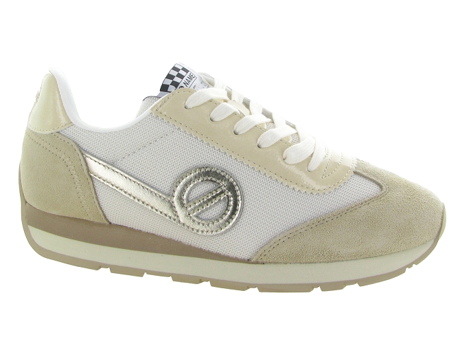 baskets et sneakers - Tendance - femme - Nubuck - Beige - No name