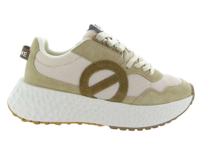 baskets et sneakers - Tendance - femme - Synthétique - Beige - No name8030701_2