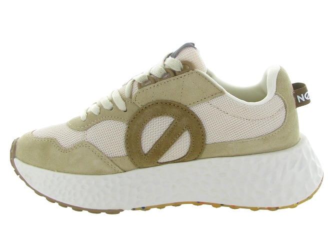 baskets et sneakers - Tendance - femme - Synthétique - Beige - No name8030701_4