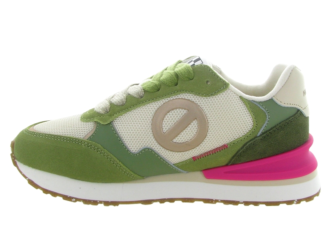 baskets et sneakers - Tendance - femme - Synthétique - Vert - No name8031501_4