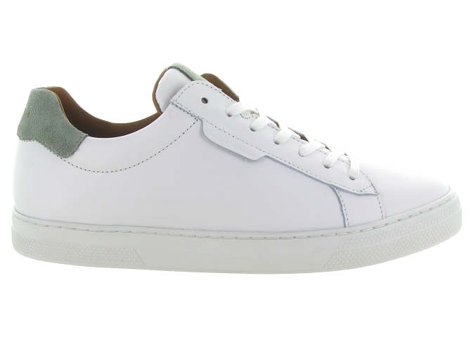 baskets et sneakers - Tendance - homme - Cuir - Blanc - Schmoove8031901_2