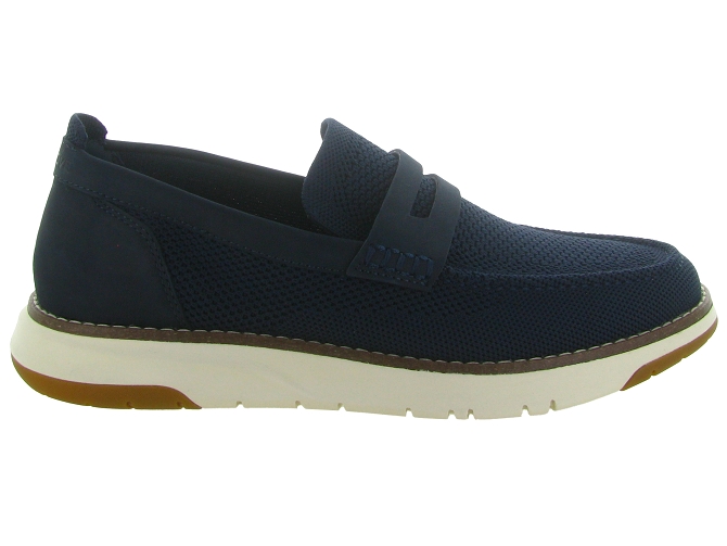 mocassins - Bateau - homme - Cuir - Bleu Marine - Schmoove8032503_2