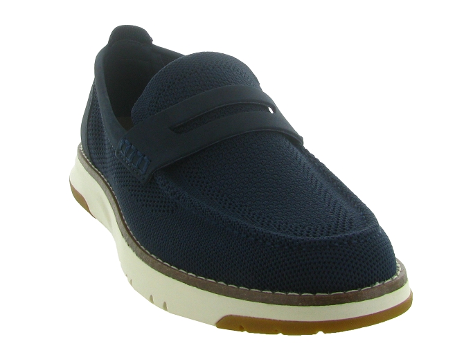 mocassins - Bateau - homme - Cuir - Bleu Marine - Schmoove8032503_3