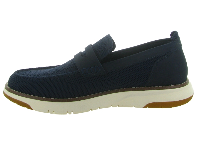 mocassins - Bateau - homme - Cuir - Bleu Marine - Schmoove8032503_4