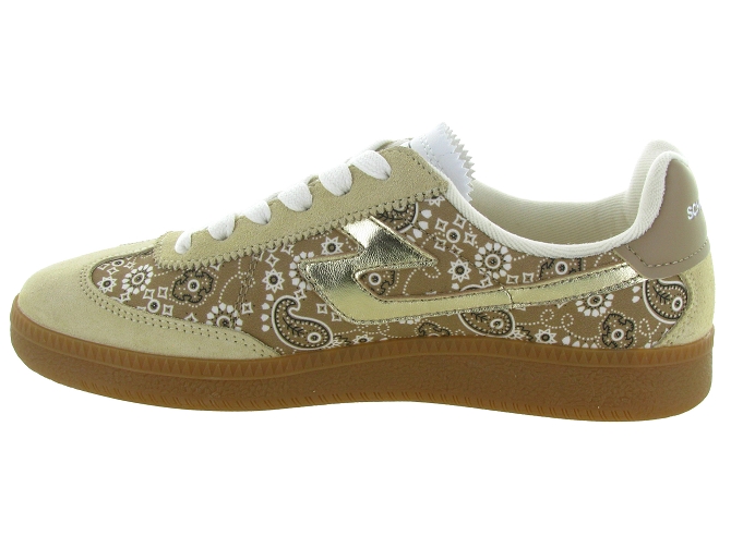 baskets et sneakers - Tendance - femme - Cuir - Beige - Schmoove8032901_4