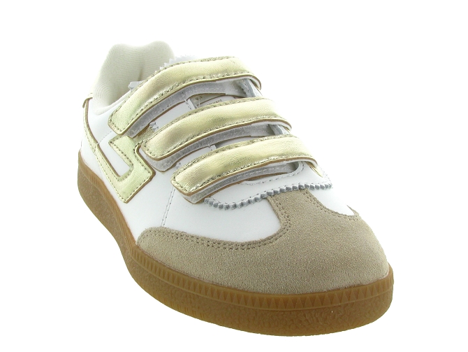 baskets et sneakers - Tendance - femme - Cuir - Blanc - Schmoove8032902_3