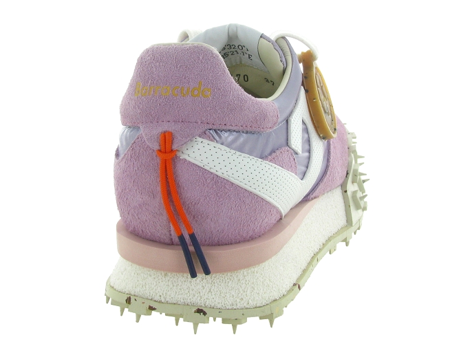 baskets et sneakers - Tendance - femme - Cuir - Violet - Barracuda8037201_5