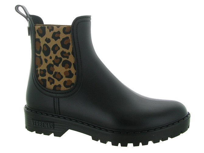 bottines et boots - Caoutchouc - femme - Caoutchouc - Léopard - Verbenas