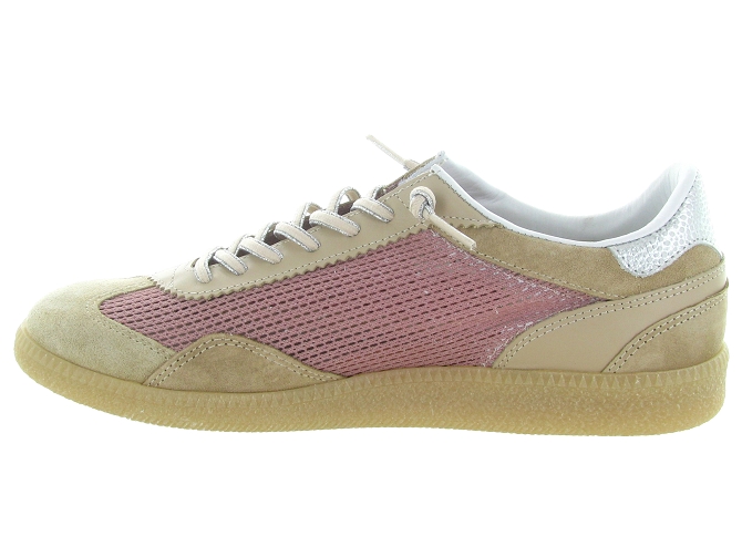 baskets et sneakers - Tendance - femme - Cuir - Rose - Cetti8069102_4