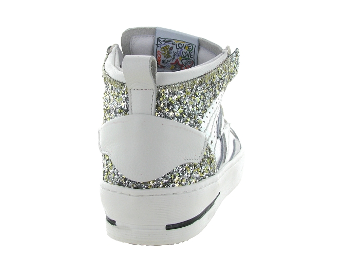 baskets et sneakers - Tendance - femme - Cuir - Glitter - Paillettes - Semerdjian8074101_5